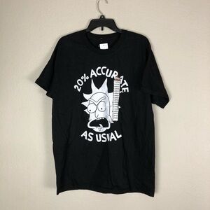 Rick And Morty Cartoon Network Shirt Size Large